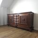 1940s Solid French Oak Sideboard — In the style of Charles Dudouyt