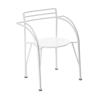 Fauteuil crème Lune d'Argent de Pascal Mourgue