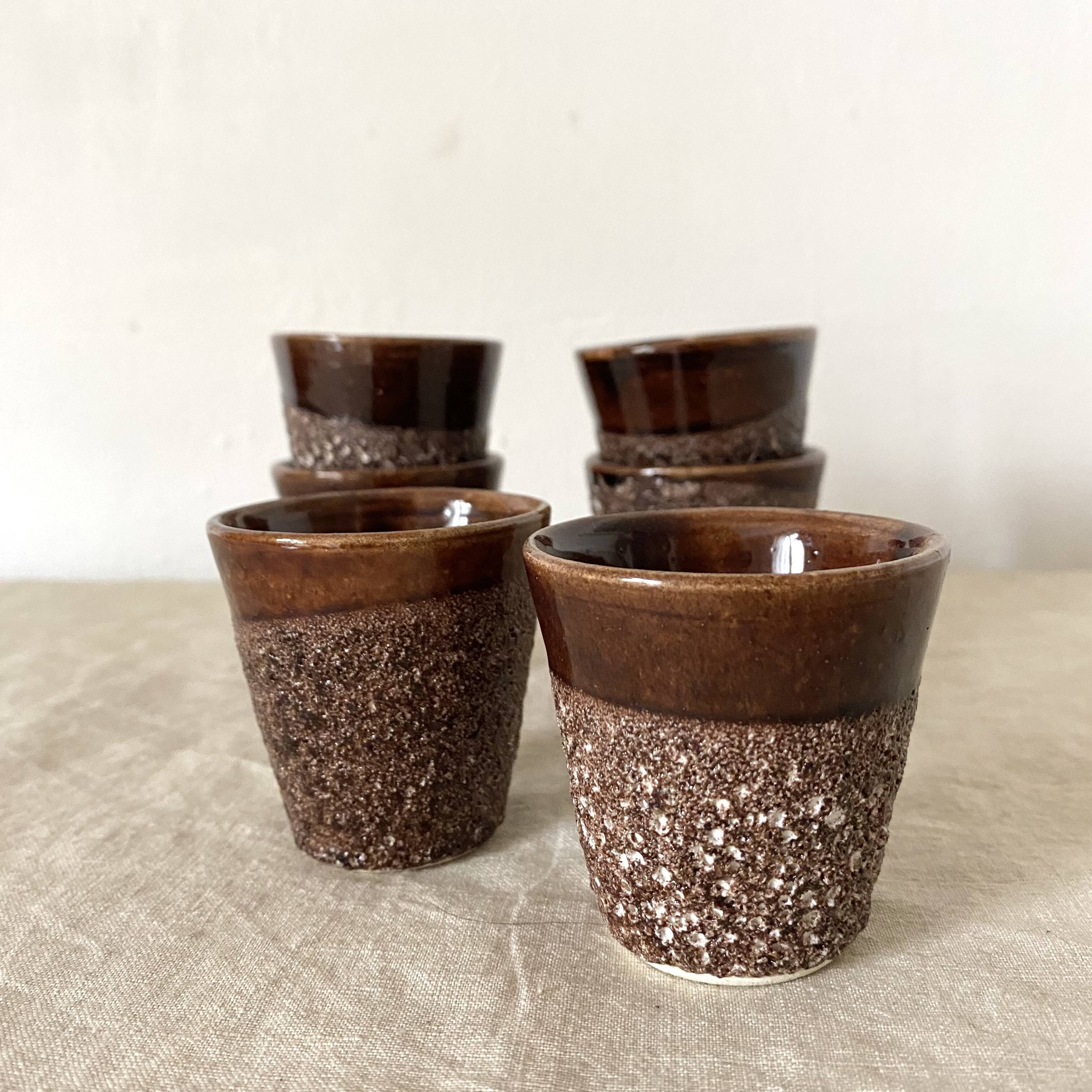 1970s ceramic espresso cups