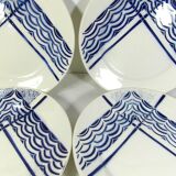 4 Old plates of Badonviller "orival"