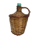 Demijohn with wicker