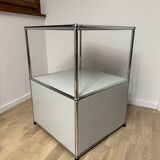 USM Haller shelf in light grey