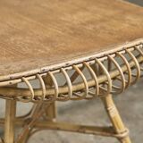 Rattan coffee table