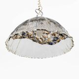 Attributed to AV Mazzega Mid-Century Modern Italian Murano Glass Pendant, 1970s