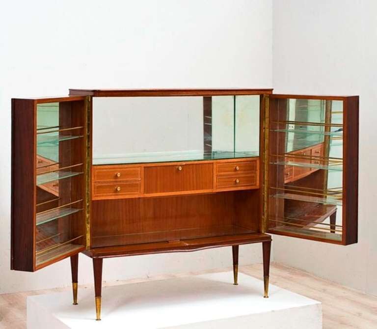By Paolo Buffa suppose Marelli Cantu 1940 bar Cabinet