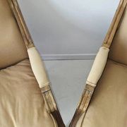 Pair of French antique Louis XV style armchairs (cane back armchairs)