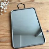 Miroir de barbier vintage 18 x 12,5 cm