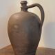 Brown terracotta jar