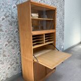 60s-70s oak secretary desk (renovated)