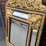 19th century mirror with parecloses