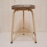 Vintage metal stool