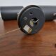 Set of 2x Black wall lamps by Kaiser Idell / Kaiser Leuchten, 1960s