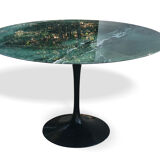 Table Eero Saarinen - Knoll int. marble alpi verde ø 120 cm