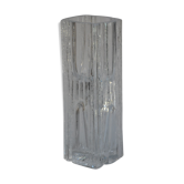 Vase cubique moderniste daum signé