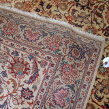 Former carpet Persian Kashaan done hand 125cm x 192cm 1910 s