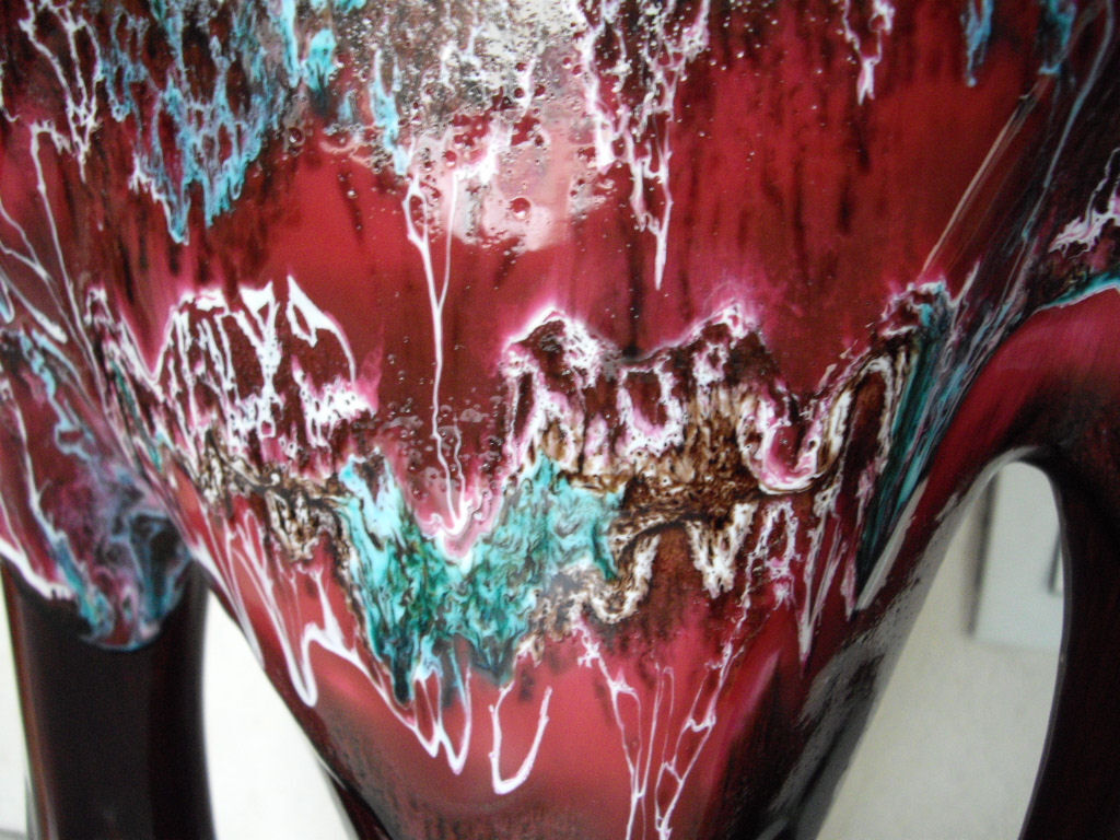 Vallauris ceramic vase