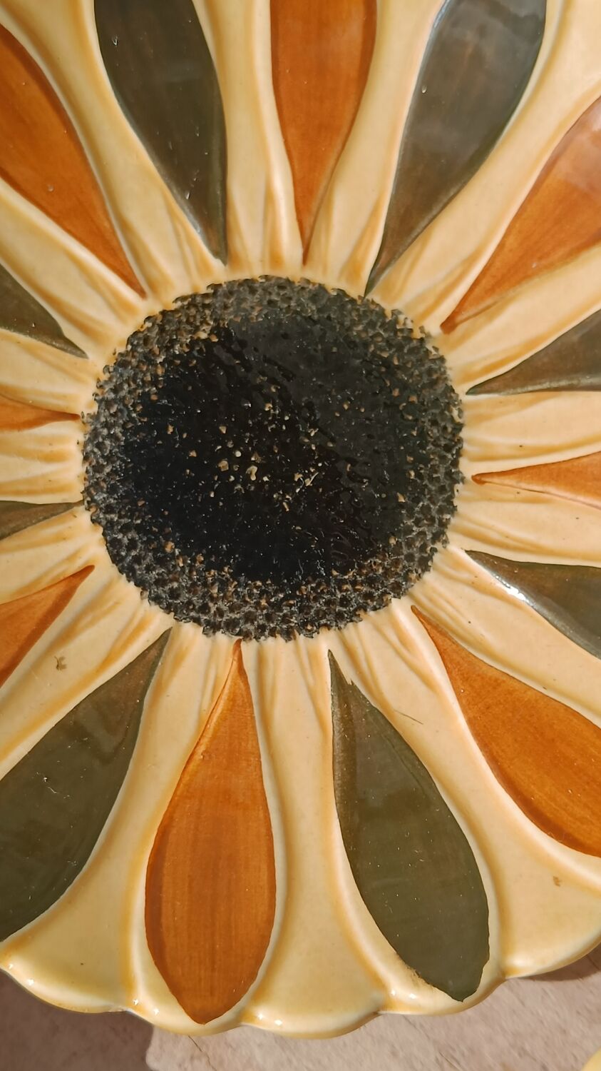 Sunflower bowls from Gien