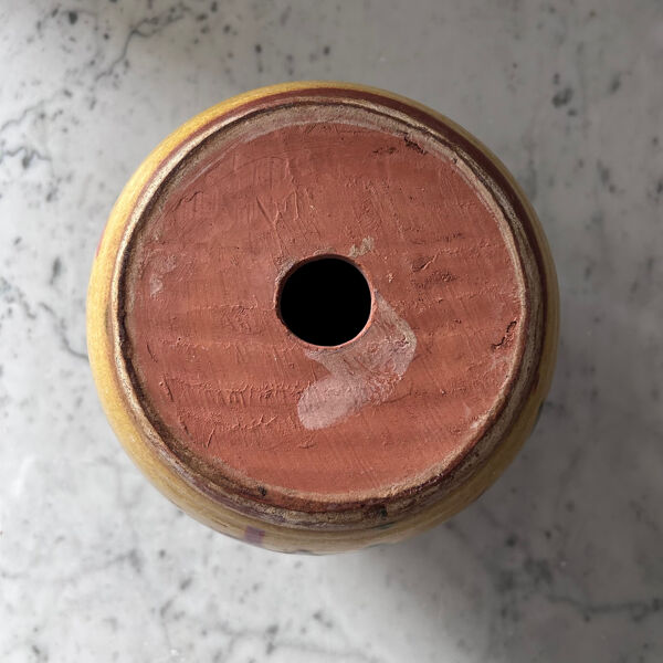 Petite jarre provençale émaillée