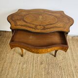 Louis XV style inlaid violin table – Napoleon III period