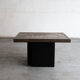 Brutalist coffee table by Paul Kingma