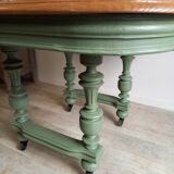 Patinated Henri II table