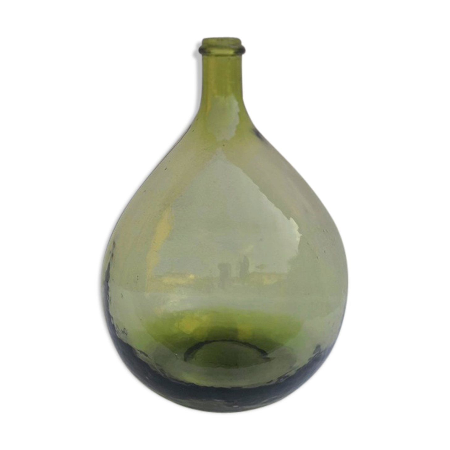 Demijohn green 8 liters