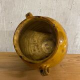 Yellow grease pot