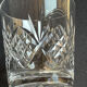 Whiskey glasses - hand-cut crystal