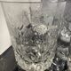 6 crystal whiskey glasses