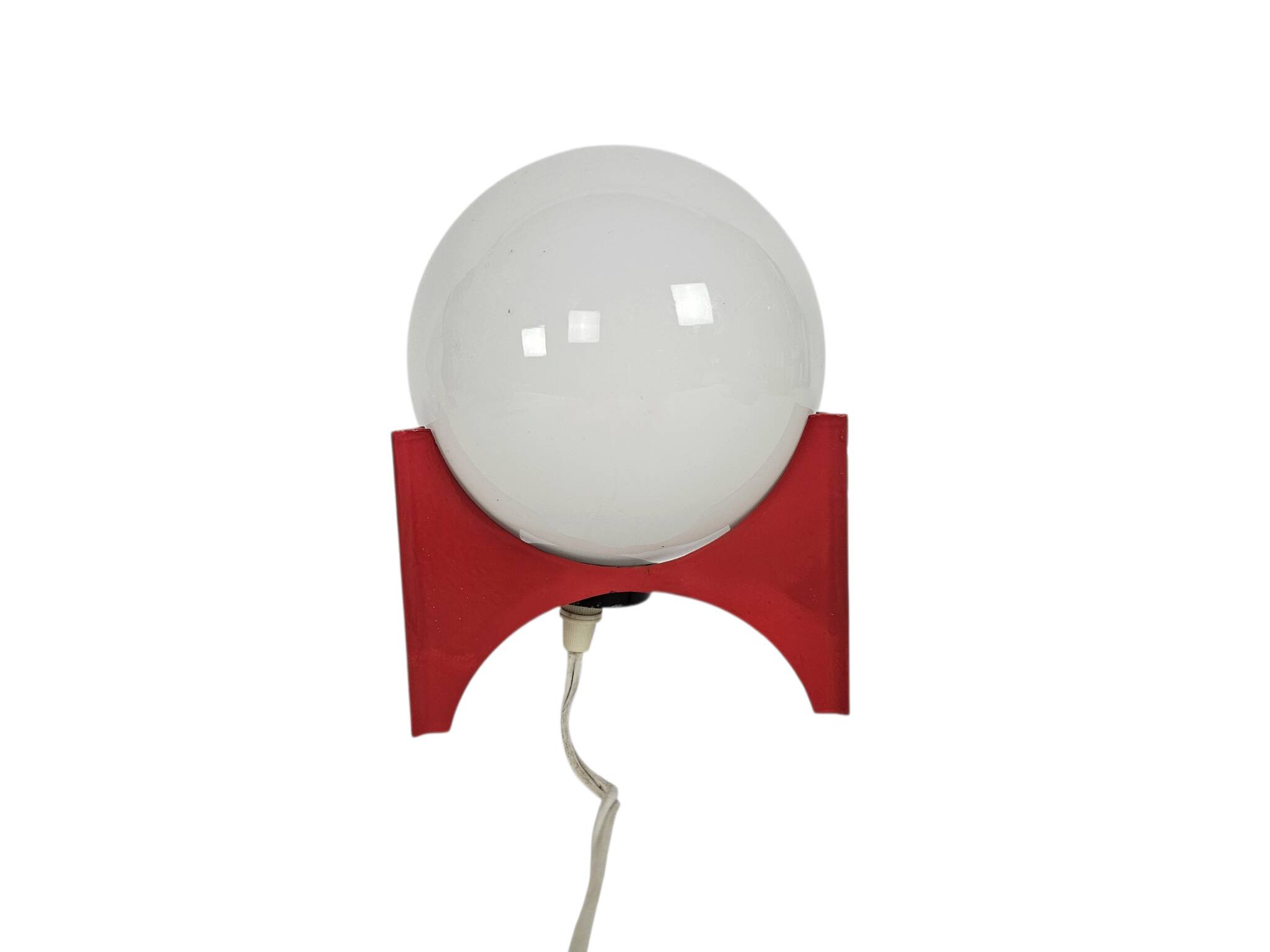 Space Age - Cube lamp - design Richard Essig - opaline - Germany - 70's