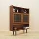 Danish oak display cabinet with lighting and adjustable shelves, 1960s