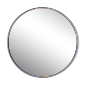 Round metal mirror 70 - 60x60 cm