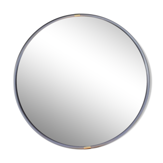 Round metal mirror 70 - 60x60 cm