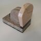 Pair of Art Deco marble bookends from the 1930s