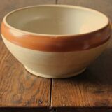 Vintage digoin stoneware salad bowl