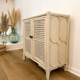 Buffet rotin et cannage