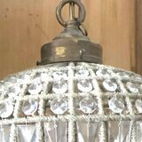 Antique crystal chandelier