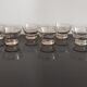 9 champagne glass cups 50s/60s