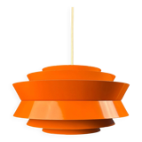 Vintage orange suspension by Carl Thore for Granhaga – Swedish design 1960