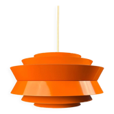 Vintage orange suspension by Carl Thore for Granhaga – Swedish design 1960