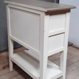 Painted cabinet with 3 drawers