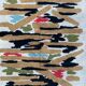 60s design carpet, Jacques Borker 160x270 cm