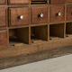 Trade cabinet with 96 drawers