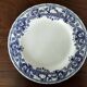8 blue & white plates