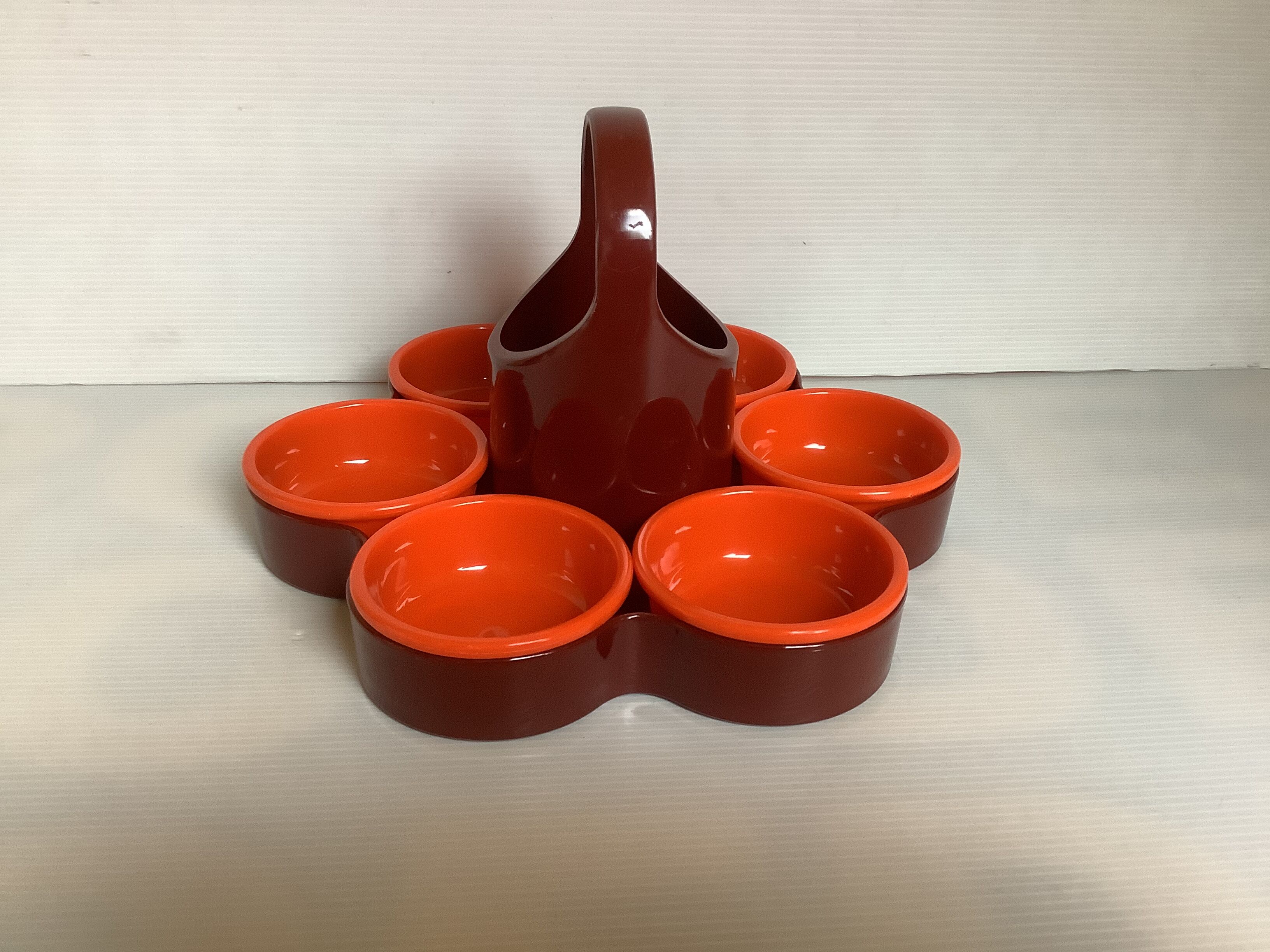 Servant flower with 6 orange cups Emsa