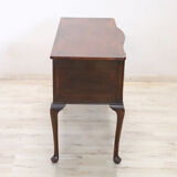 Writing Desk In Walnut Veneer, Early 20th Century