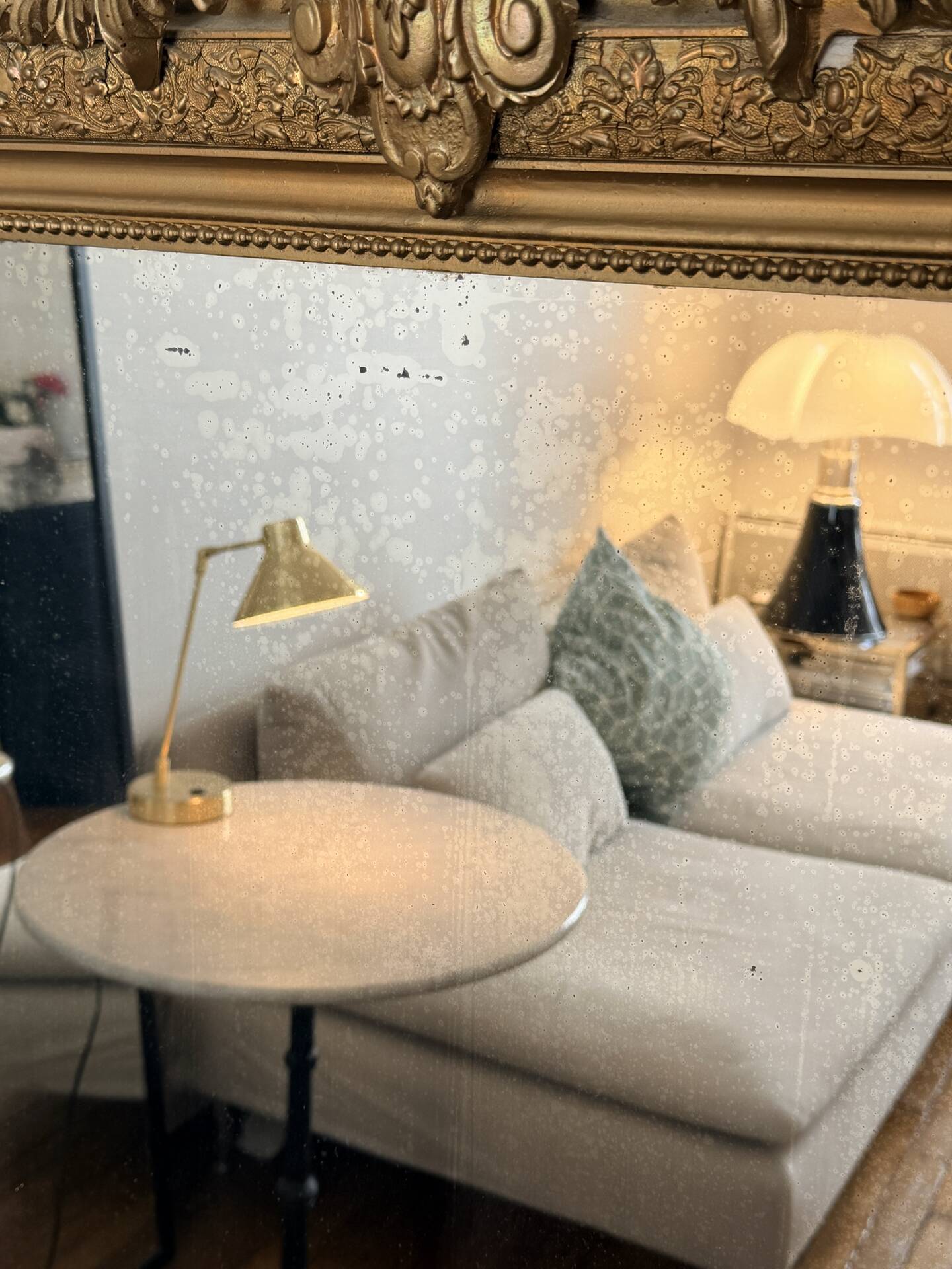 Large Louis Philippe mirror
