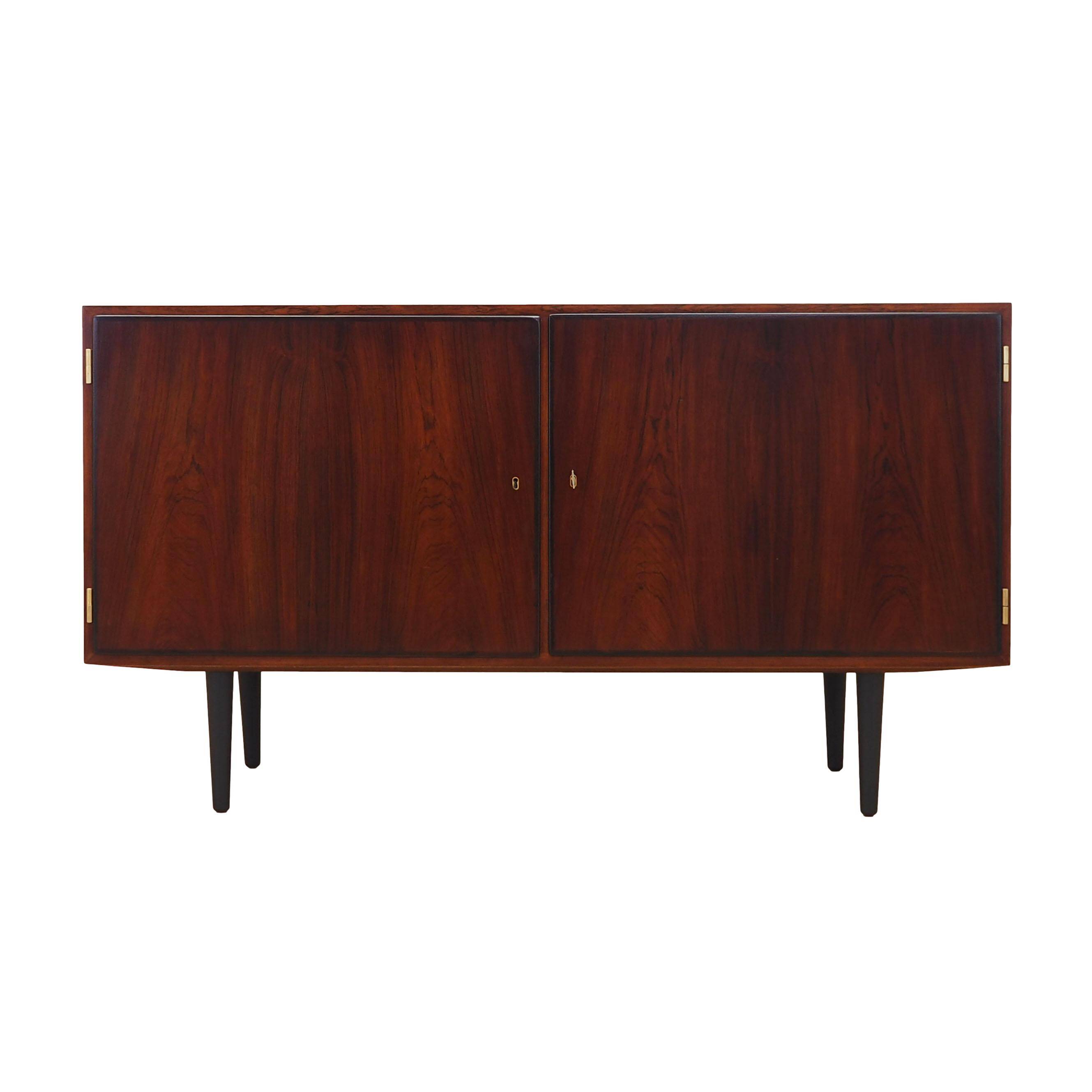 Rosewood cabinet, Danish design, 1970s, designer: Carlo Jensen, production: Hundevad