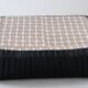 Cinna Ligne Roset Black leather 2-seater sofa attributed to Annie Hieronimus, 1970s