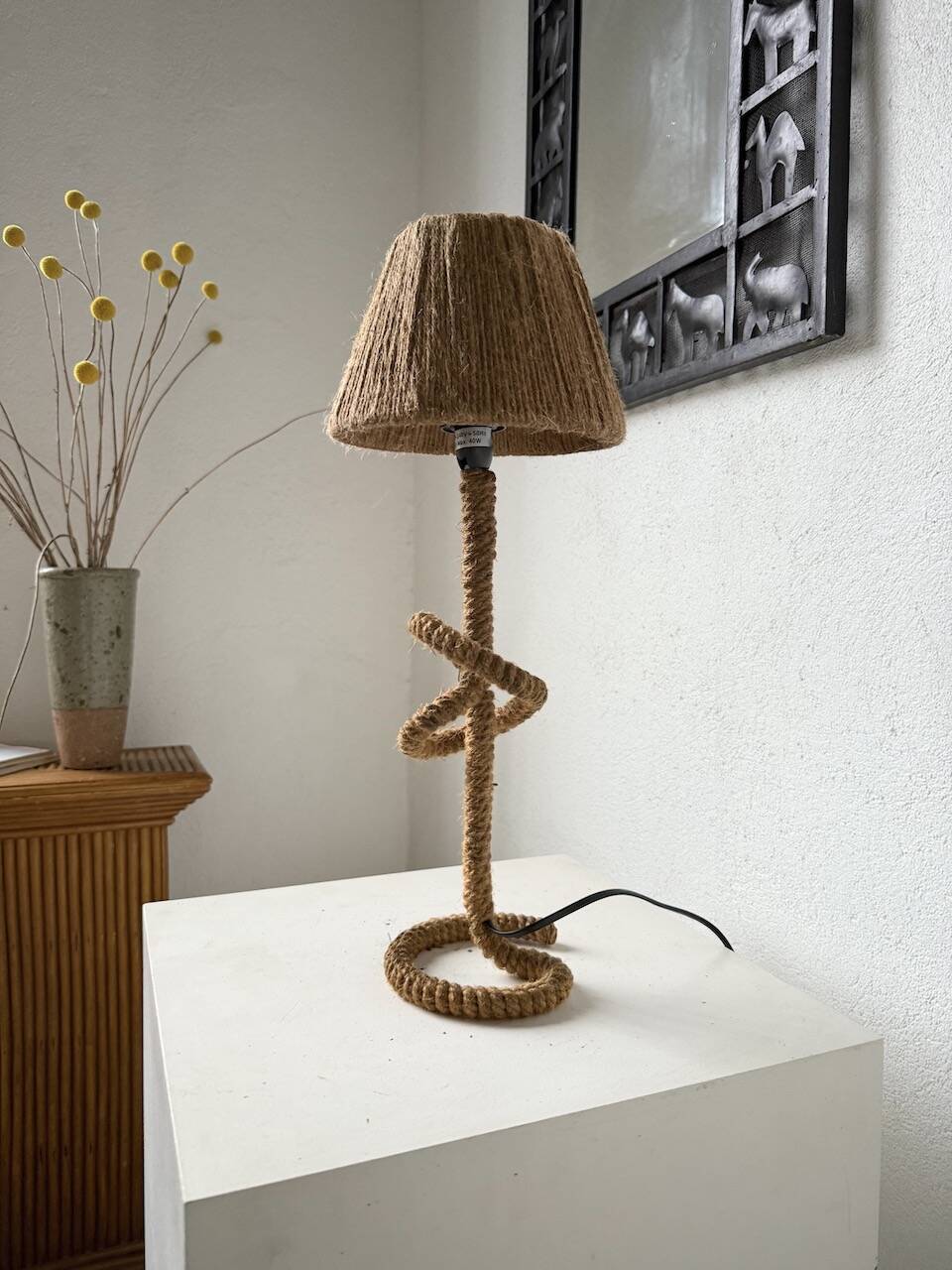 Audoux cord table lamp